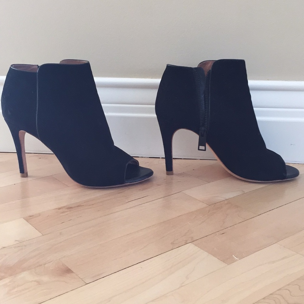 Joie Blk Suede Bootie